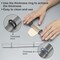 14 Polymer Clay Tools Acrylic Roller Clay Rolling Pin with Thickness Rings